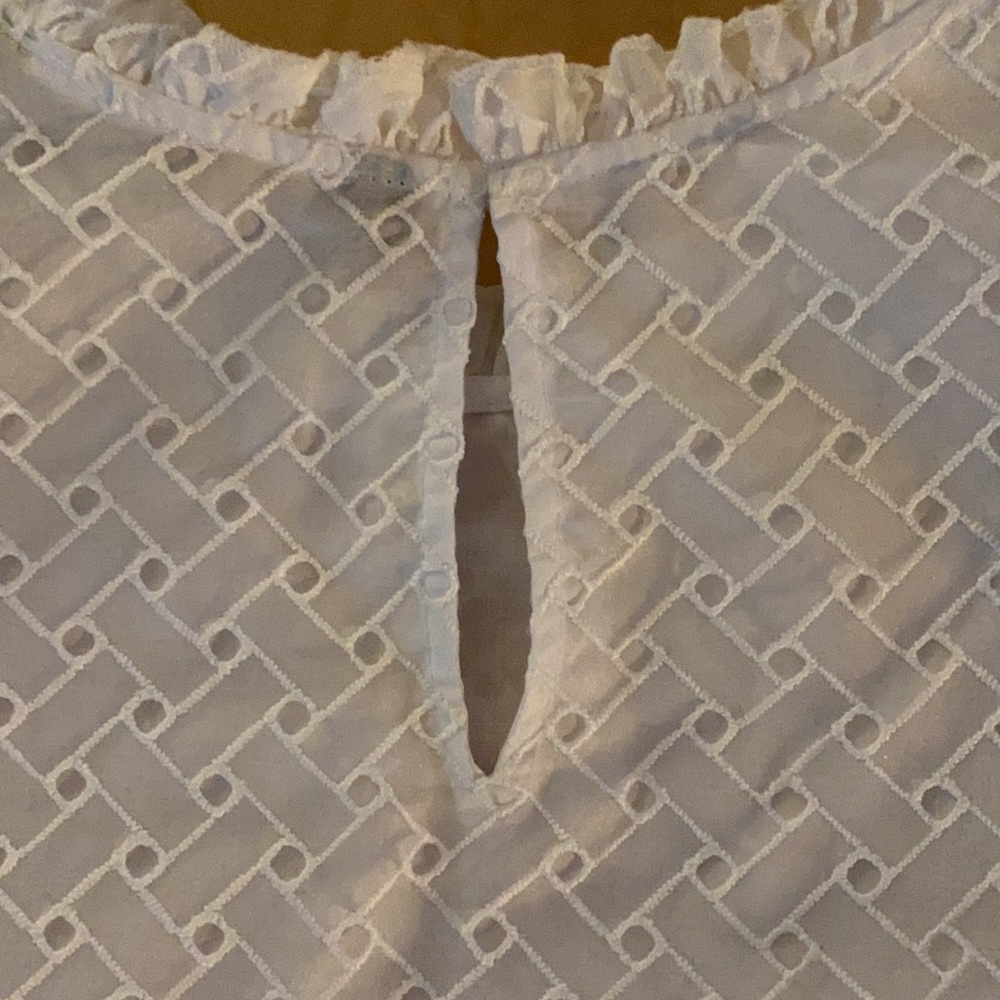 ZARA WOMEN'S WHITE BLOUSE/TOP SZ XS - Picture 6 of 11